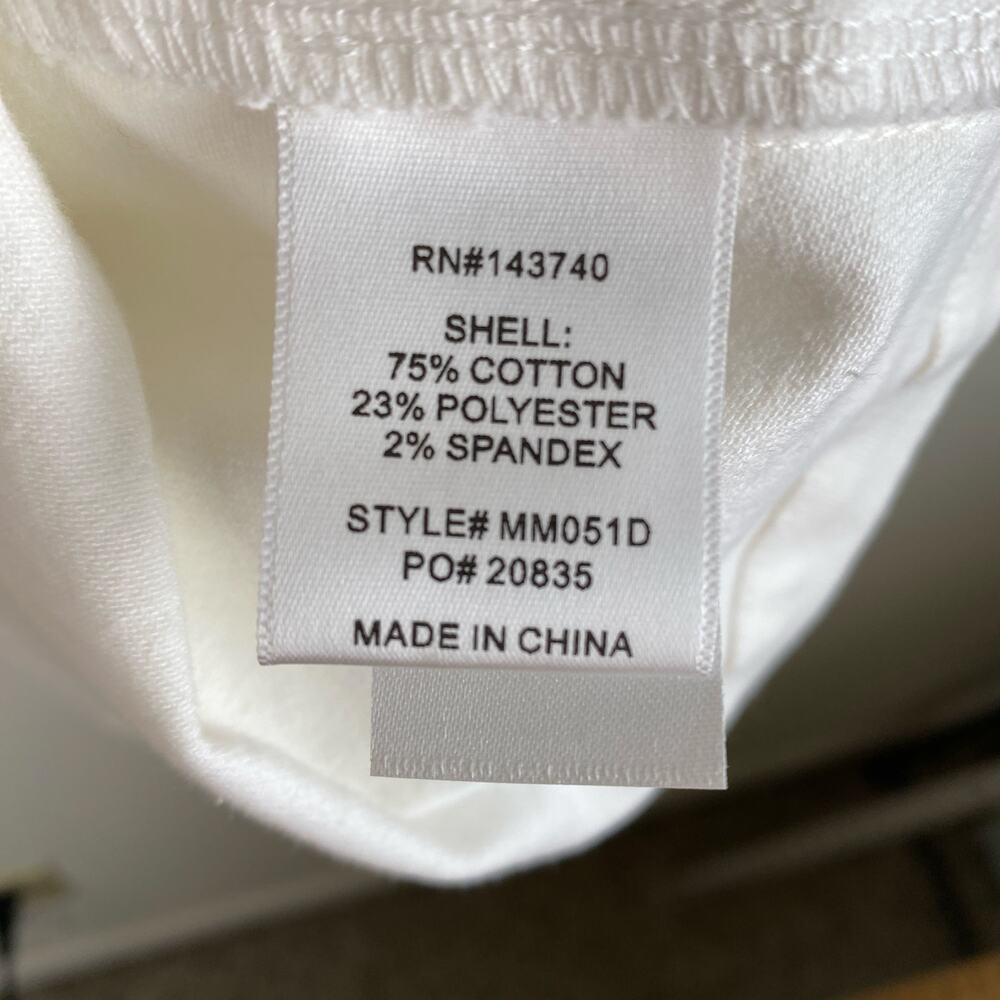 Tuckernuck Hyacinth House Bitsy White Twill Button Mini Dress XL - Picture 14 of 16